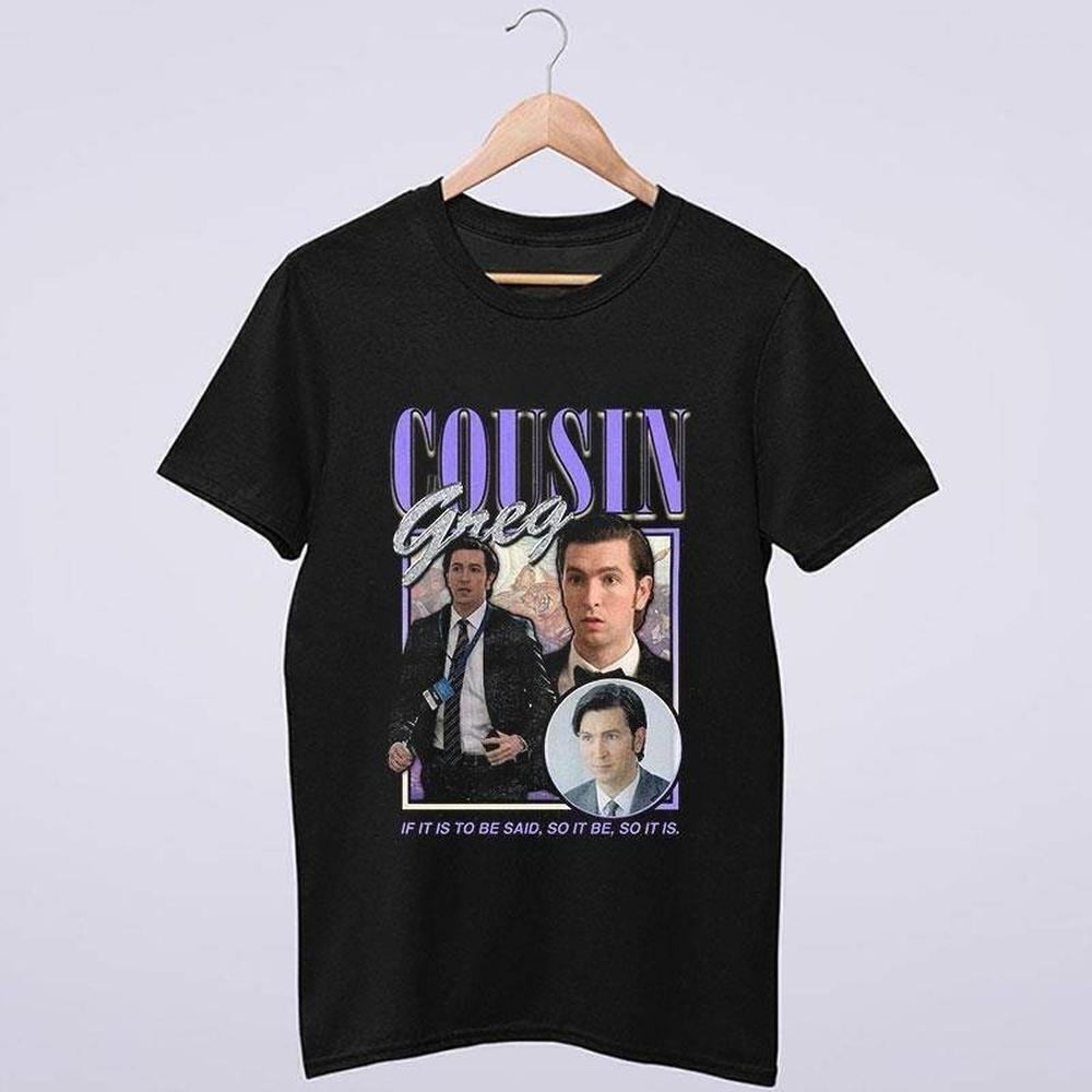 Succession Cousin Greg Funny Meme Inspired Graphic Unisex T-Shirt